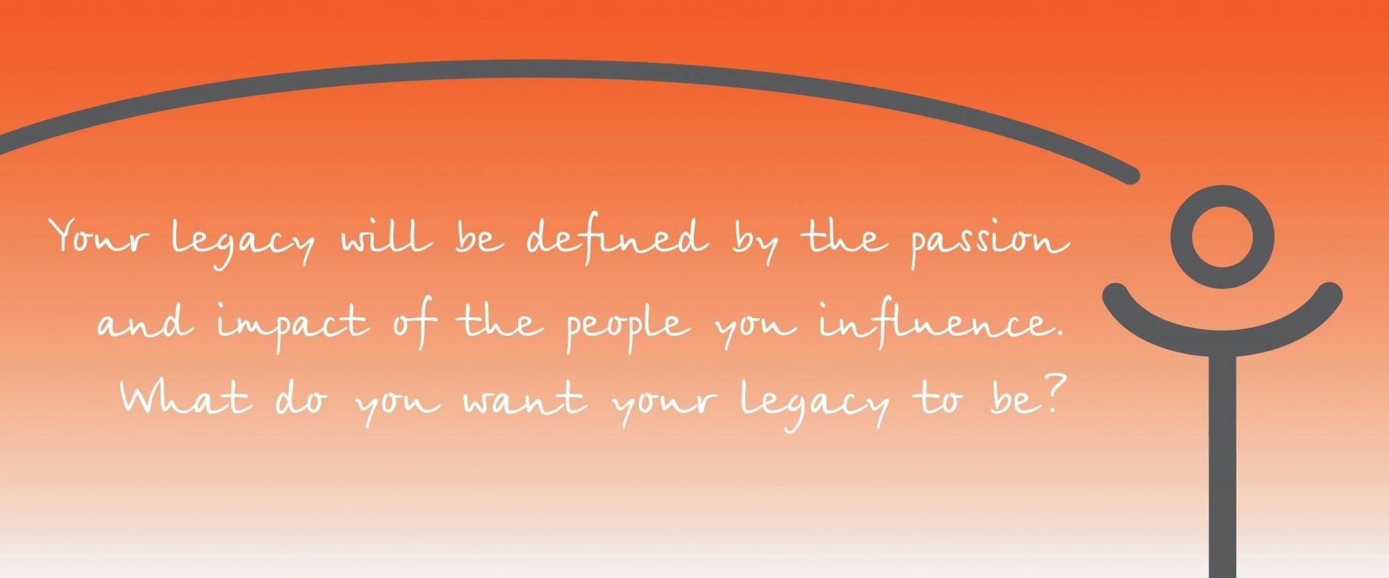 how to start a resume define your legacy for your business resume intelivate leadership legacy poster "Your legacy will be defined by the passion and impact of the people you influence. What do you want your legacy to be?"