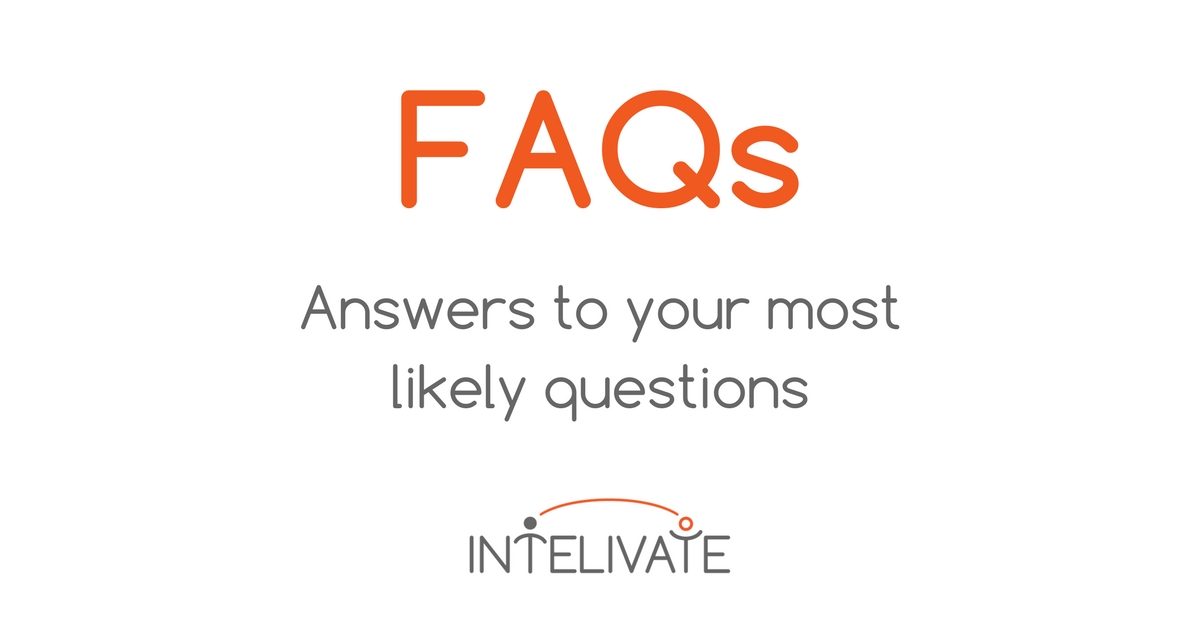 FAQs For Intelivate And Our Consulting Solutions